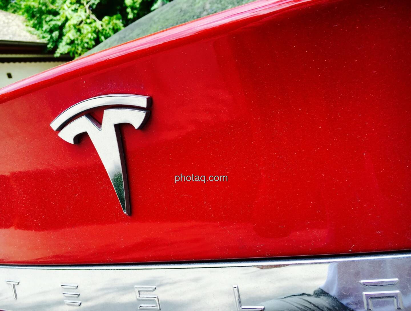 Tesla Logo Rot