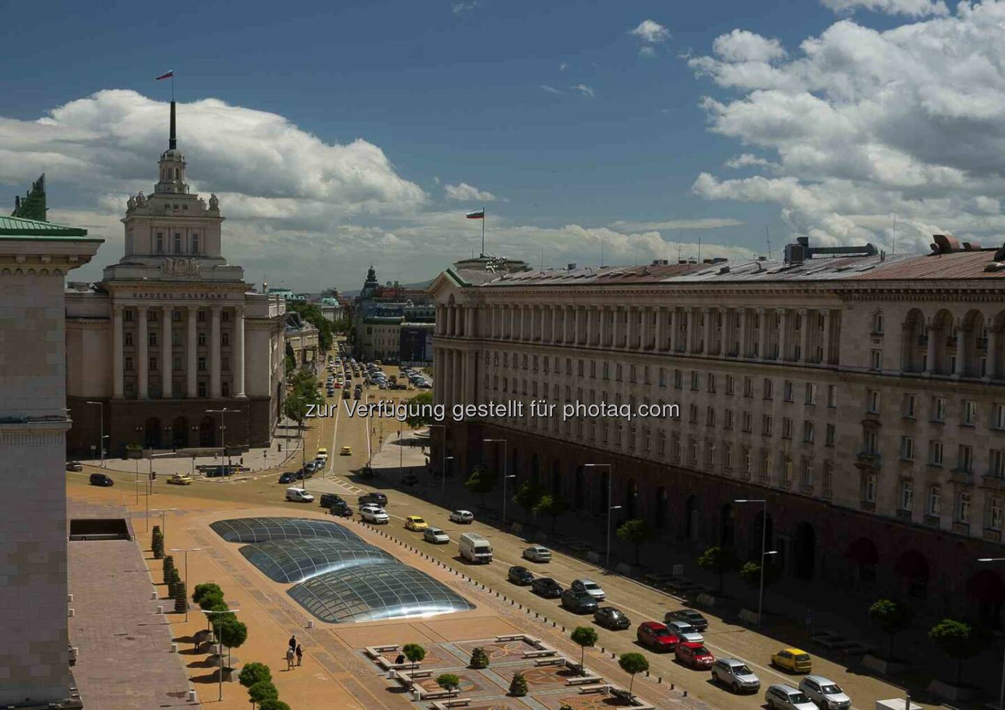 Antike Ausgrabungsstätte Serdika in Sofia, Bulgarien : Der Wiener Architekt Johannes Baar-Baarenfels baut neues Wahrzeichen für Sofia : Fotocredit: Baar-Baarenfels/Guentchev/Ivaylo Tsolov