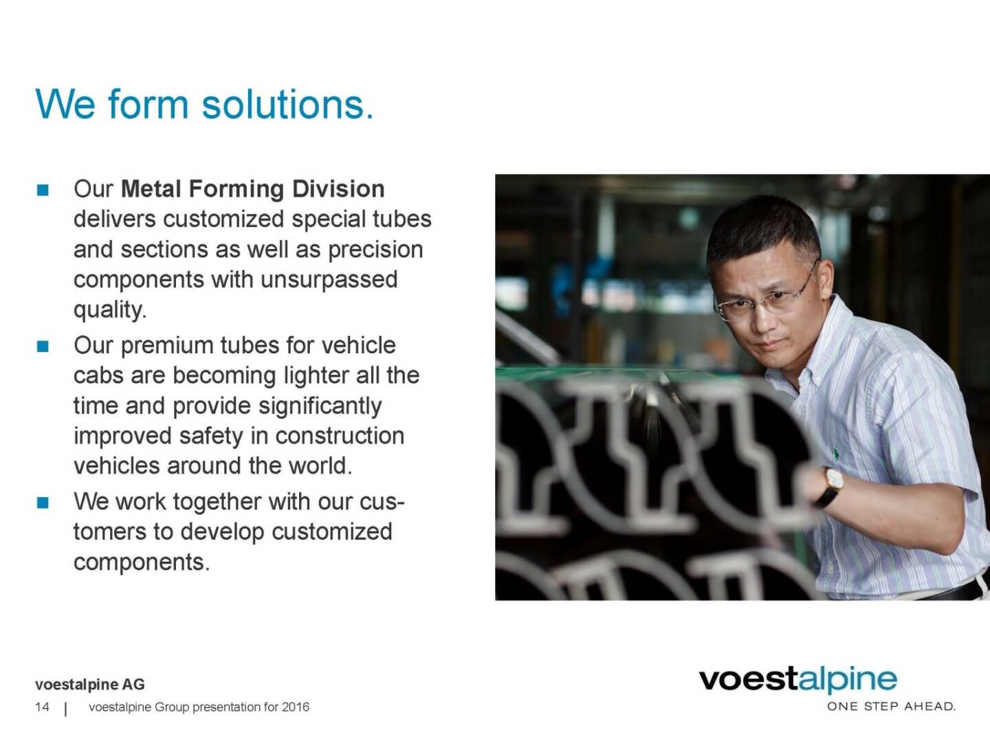 voestalpine - We form solutions