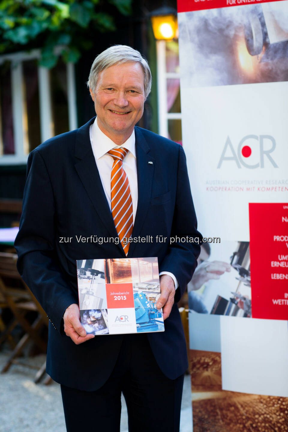 Martin Leitl (ACR-Präsident) : Austrian Cooperative Research Bilanz 2015 : ACR setzt Wachstumskurs fort und richtet Strategie neu aus : Fotocredit: S.E.A.N.-Art/Brunnbauer