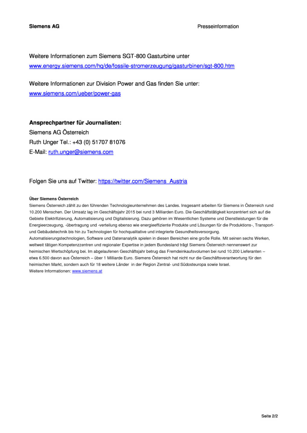 Siemens: Aufträge für Industriekraftwerke in Israel, Seite 2/2, komplettes Dokument unter http://boerse-social.com/static/uploads/file_1185_siemens_auftrage_fur_industriekraftwerke_in_israel.pdf