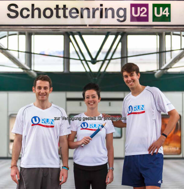 Simon Horowitz (Initiater des Teach for Austria URun), Kim Dusch, Matthias Stiedl (08.06.2016) 