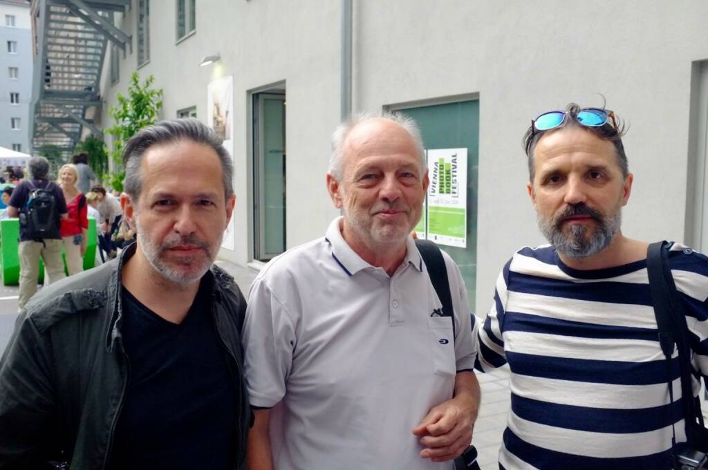 Andreas H. Bitesnich, Leo Kandl, Helfried Valenta (photo: Josef Chladek) (13.06.2016) 