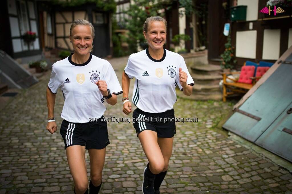 Anna und Lisa Hahner, Deutschland, Fussball, © <a href=