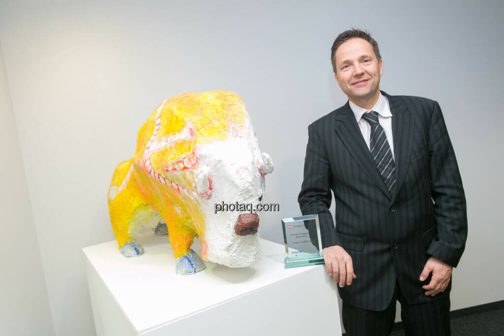 Kapsch-IR-Boss Marcus Handl - Grösster Kursgewinner Börse Wien Kapsch TrafficCom, © photaq/Martina Draper (22.06.2016) 