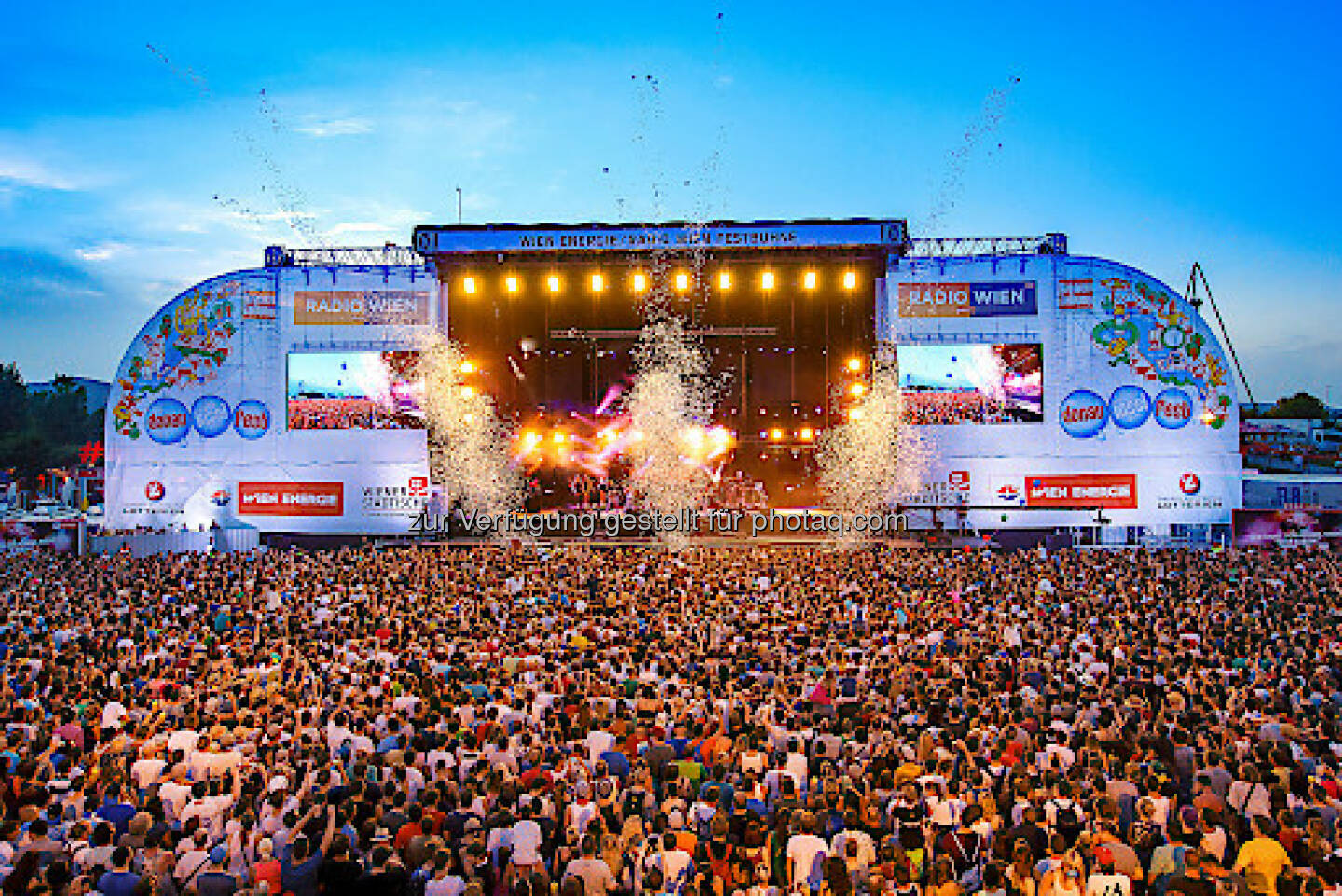 Festbühne am Donauinselfest 2016 : 3,1 Mio. Besucher an drei Tagen : Fotocredit: Donauinselfest/Wieser