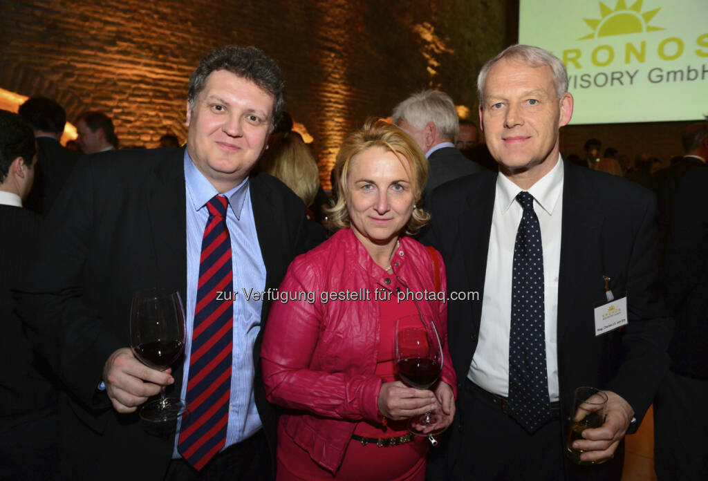 Martin Felenda, Claudia Stadler und Charles van Erp (c) Harald Artner / APA OTS (18.04.2013) 