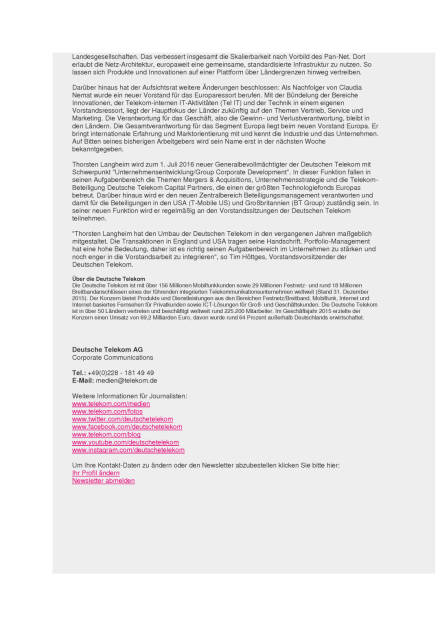 Deutsche Telekom baut Konzernvorstand um, Seite 2/2, komplettes Dokument unter http://boerse-social.com/static/uploads/file_1315_deutsche_telekom_baut_konzernvorstand_um.pdf (30.06.2016) 