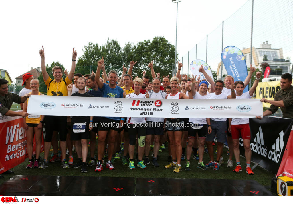 Sporthilfe Manager Run | 30. Juni 2016 | UniCredit Center Am Kaiserwasser : Fotocredit: GEPA Pictures, © Aussendung (01.07.2016) 