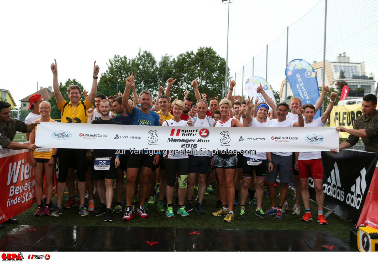 Sporthilfe Manager Run | 30. Juni 2016 | UniCredit Center Am Kaiserwasser : Fotocredit: GEPA Pictures