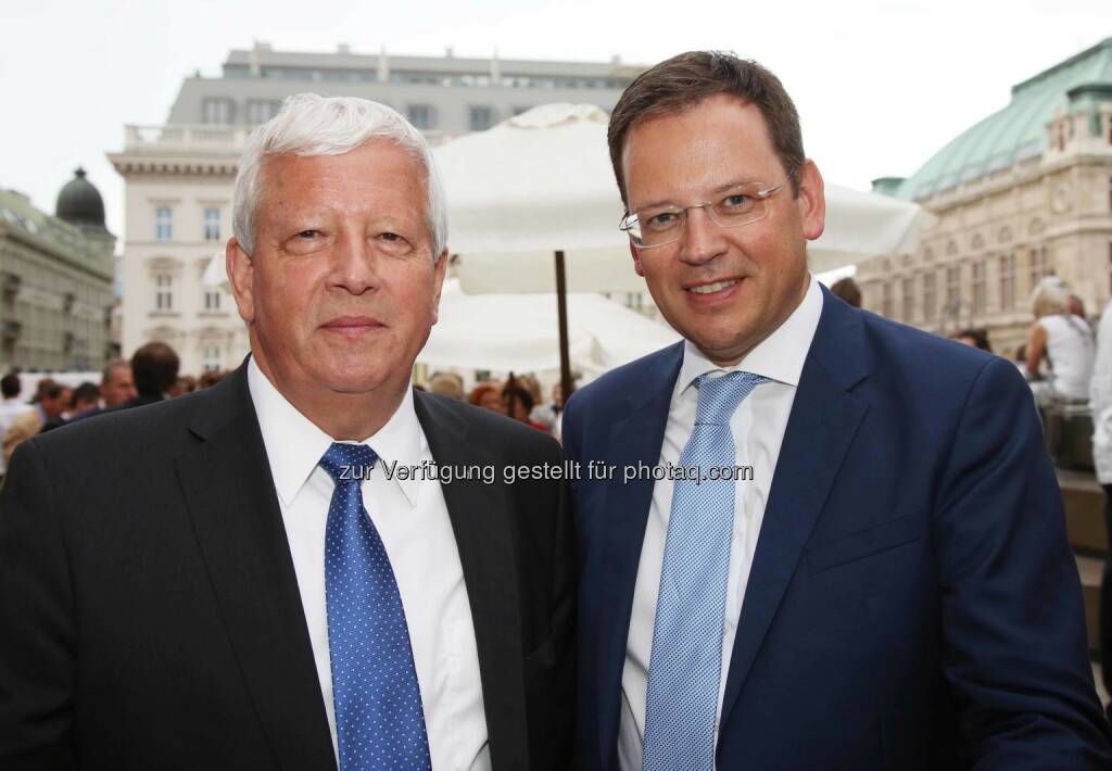 Jakob Auer (RLB OÖ), Klaus Kumpfmüller (FMA Vorstand), © RLB OÖ (01.07.2016) 