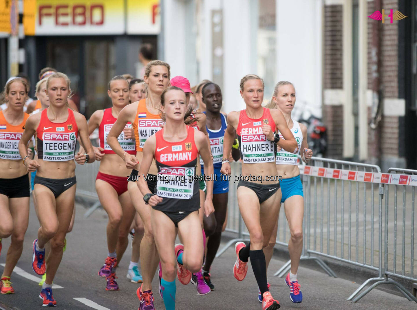Anna Hahner, Leichtathletik-EM Amsterdam