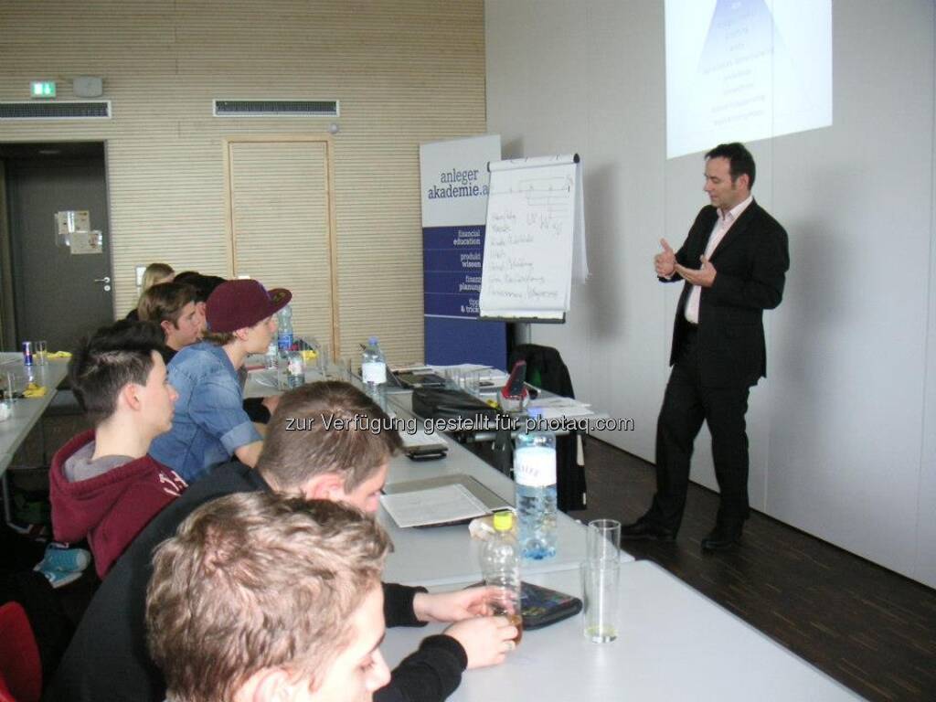 Anlegerakademie.at in der Vienna Business School (21.04.2013) 