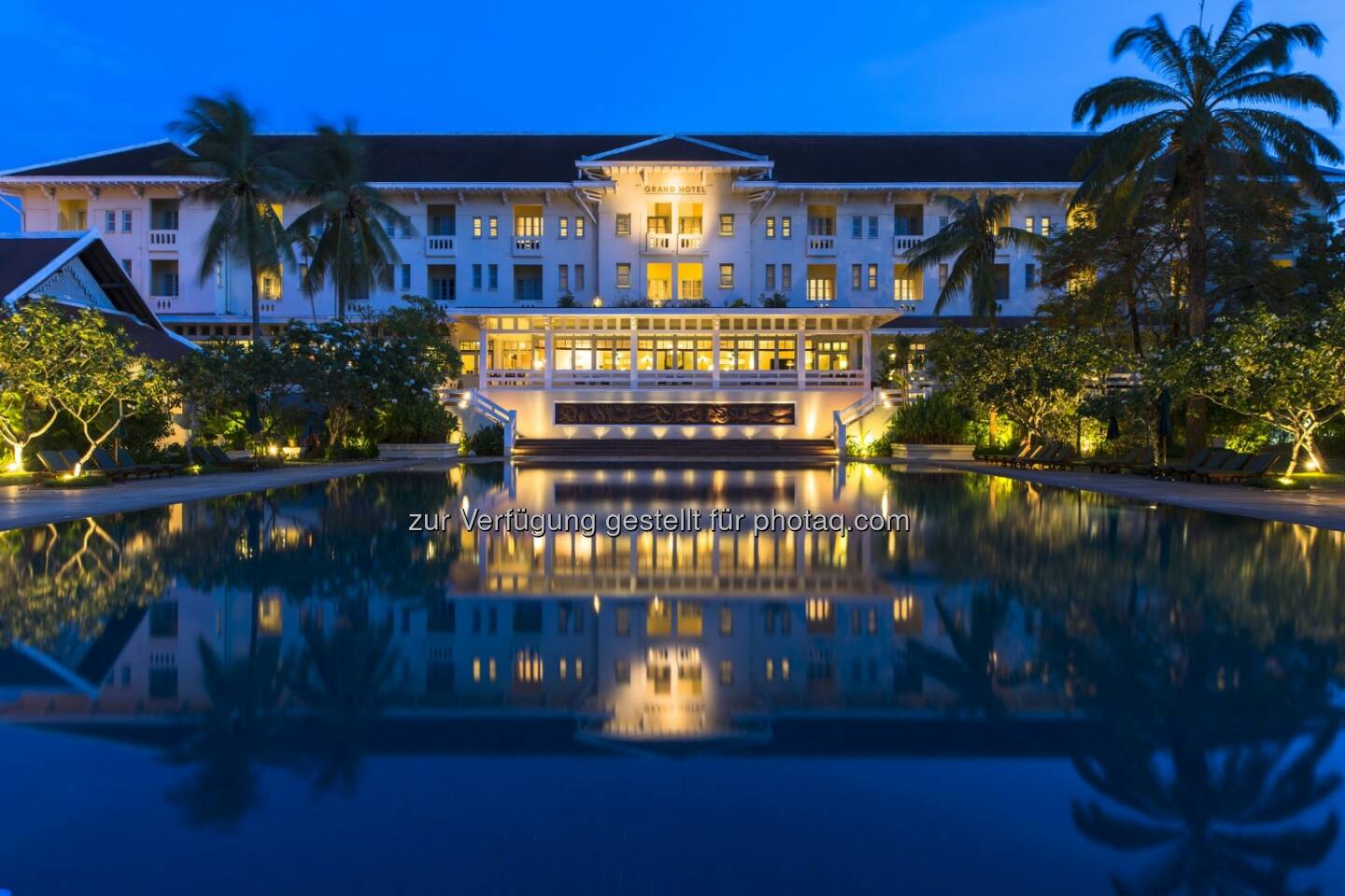 Raffles Grand Hotel d'Angkor Siem Reap in Cambodia : Accorhotels übernimmt globale Luxusmarken Fairmont, Raffles und Swissôtel : Fotocredit: Raffles/John McDermott