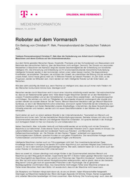 Deutsche Telekom: Roboter auf dem Vormarsch, Seite 1/2, komplettes Dokument unter http://boerse-social.com/static/uploads/file_1399_deutsche_telekom_roboter_auf_dem_vormarsch.pdf (13.07.2016) 