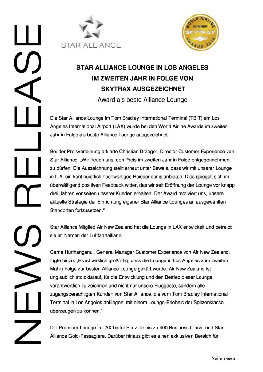 Star Alliance Lounge in Los Angeles: Award als beste Alliance Lounge, Seite 1/3, komplettes Dokument unter http://boerse-social.com/static/uploads/file_1423_star_alliance_lounge_in_los_angeles_award_als_beste_alliance_lounge.pdf