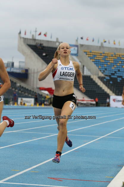 Sarah Lagger, Bild: ÖLV/Jean Pierre Durand (23.07.2016) 