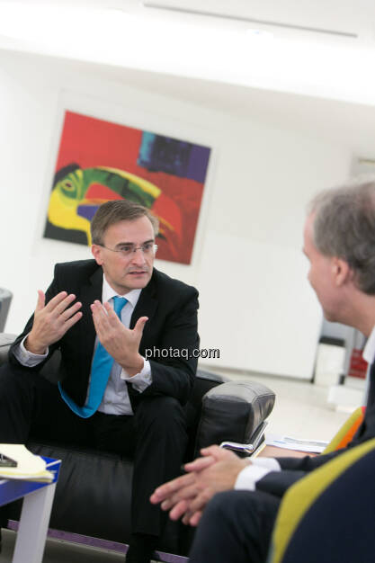 Josef Schuch (Deloitte), Christian Drastil (CD Comm.), © Martina Draper (15.12.2012) 