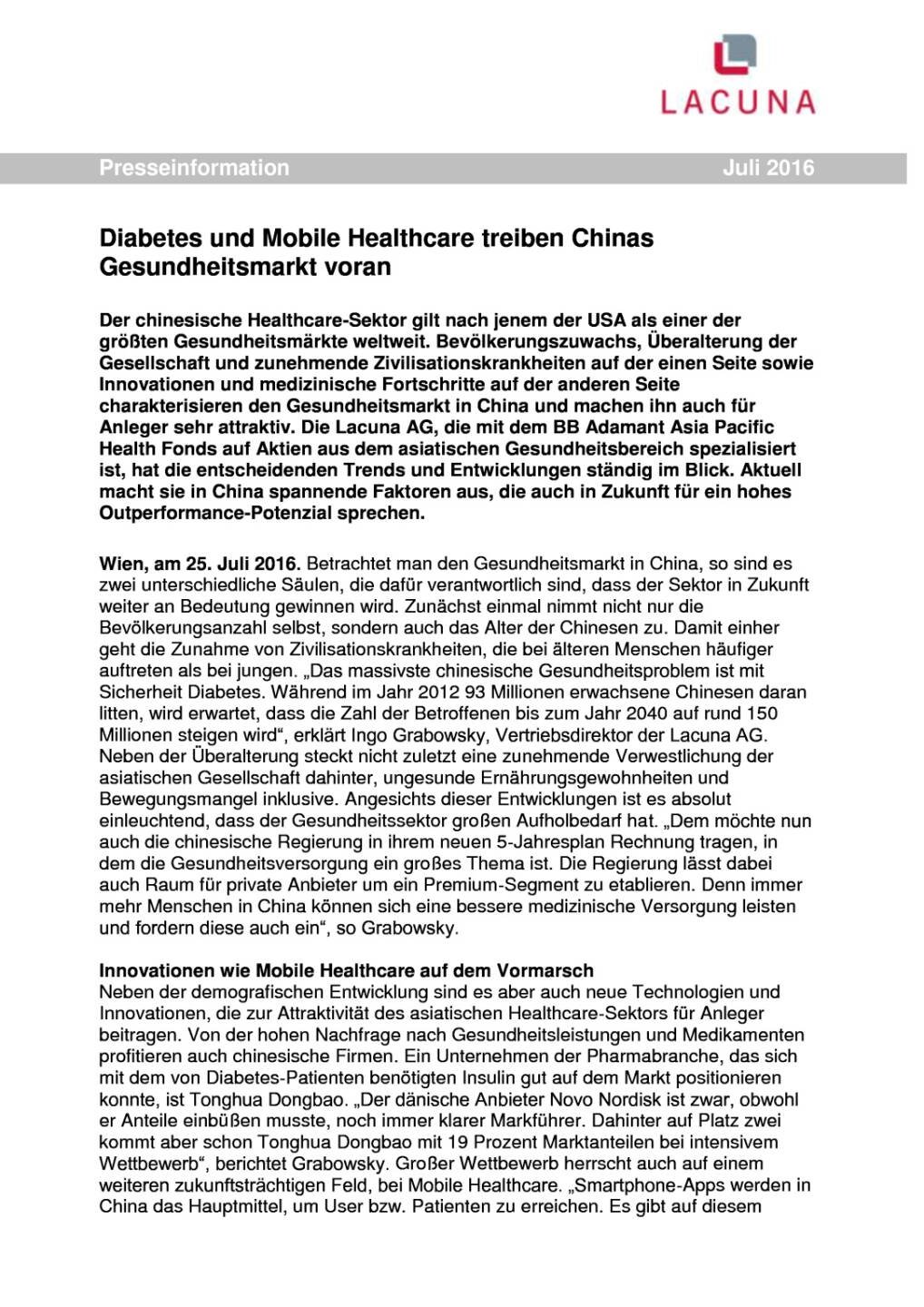 Lacuna: Diabetes und Mobile Healthcare treiben Chinas Gesundheitsmarkt voran, Seite 1/2, komplettes Dokument unter http://boerse-social.com/static/uploads/file_1480_lacuna_diabetes_und_mobile_healthcare_treiben_chinas_gesundheitsmarkt_voran.pdf