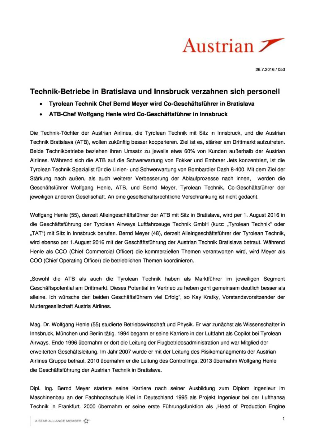 Austrian Airlines: Technikbetriebe, Seite 1/2, komplettes Dokument unter http://boerse-social.com/static/uploads/file_1487_austrian_airlines_technikbetriebe.pdf