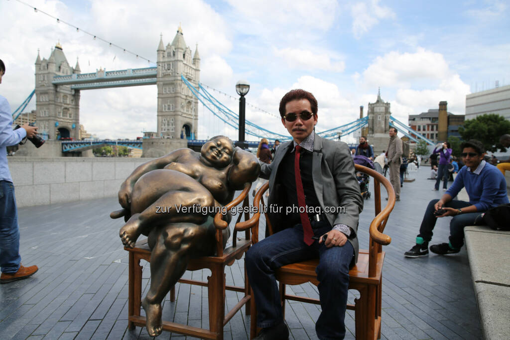 Xu Hongfei (Künstler), Skulptur, London : „Chubby Women” vom 1. Bis 10. August in Wien : Open Air Austellung  im Haupthof Museumsquartier : Fotocredit: Xu Hongfei/曾雨林 (Yulin Zeng), © Aussendung (27.07.2016) 