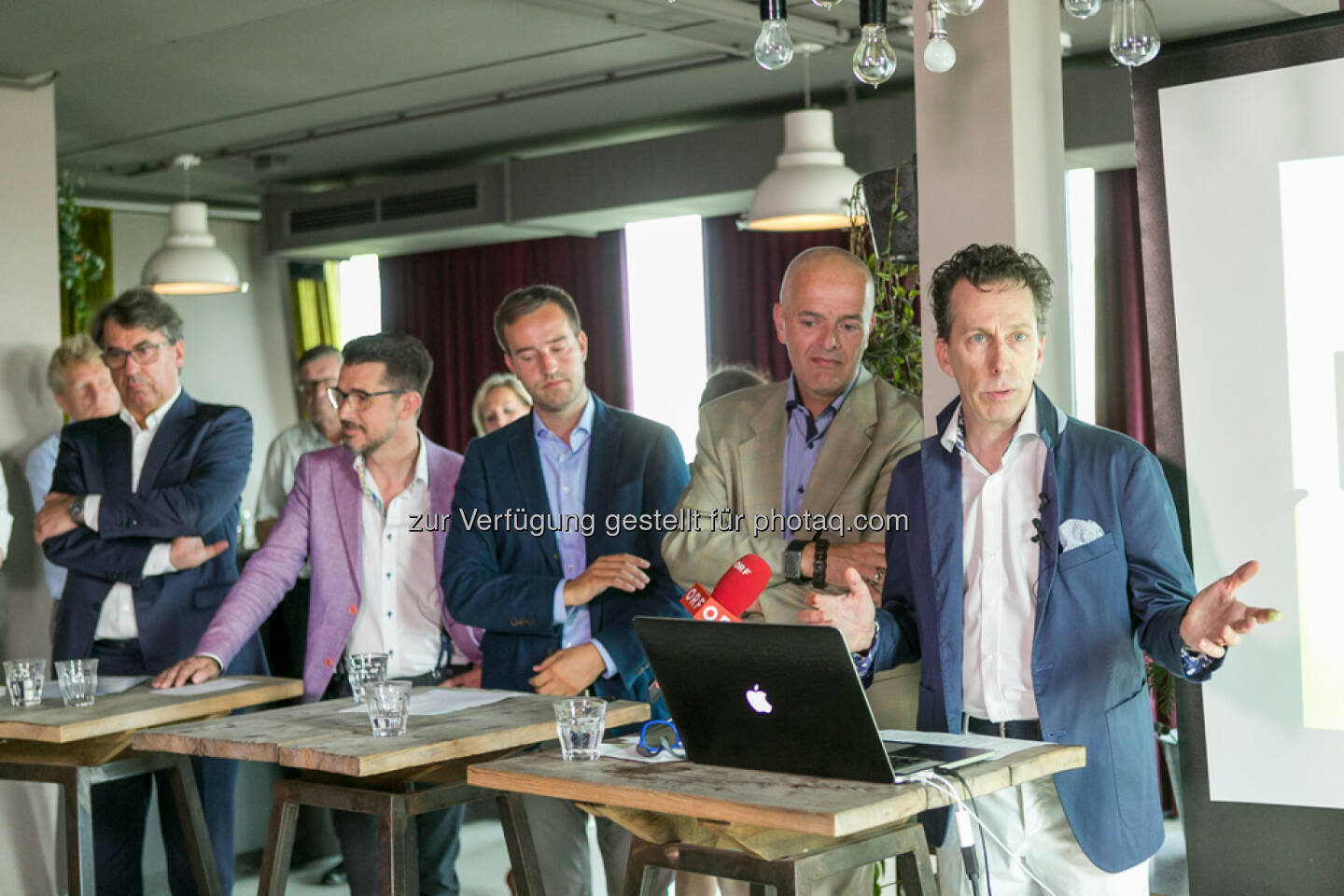 Stefan Pierer (CEO KTM Industries), Roman Sindelar, Stefan Schnöll, Alex Vogel, Philip Rusch