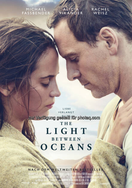 „The Light Between Oceans“, Hauptplakat: Weltpremiere im Wettbewerb von Venedig : Fotocredit ©2016 Constantin Film Verleih GmbH, © Aussendung (28.07.2016) 