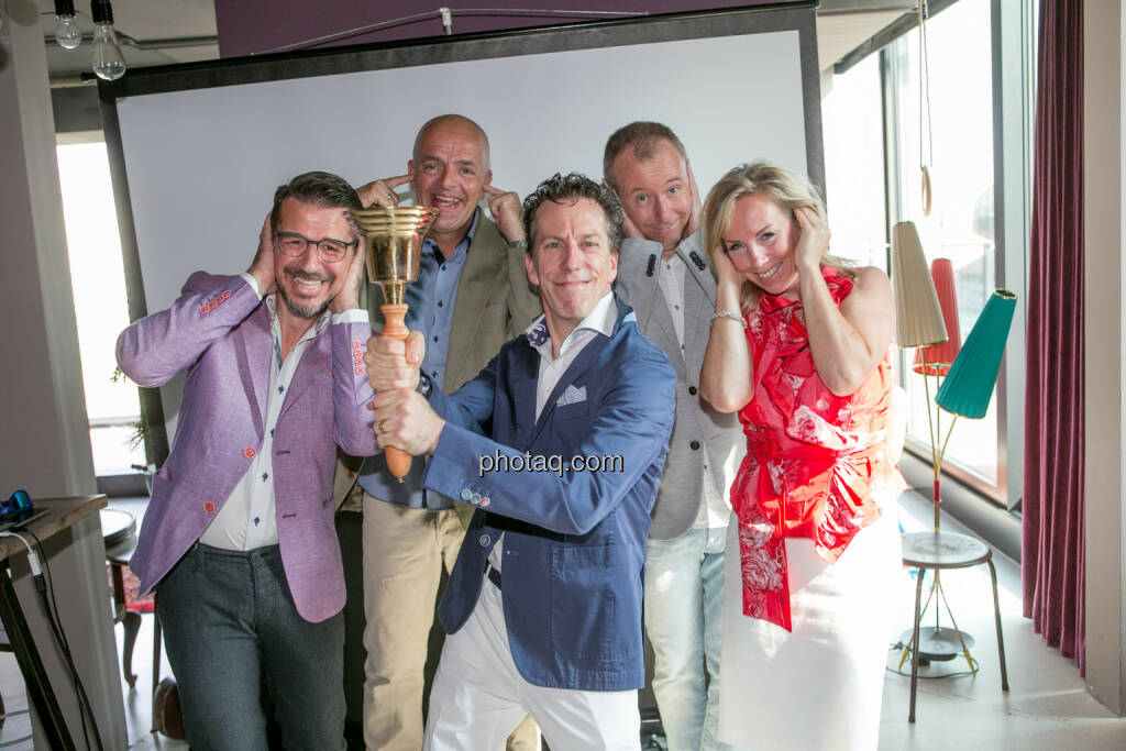 Roman Sindelar, Alex Vogel, Philip Rusch, Claus Westermayer, Ulrike Mülleder, alle 361focus, © Martina Draper/photaq (30.07.2016) 