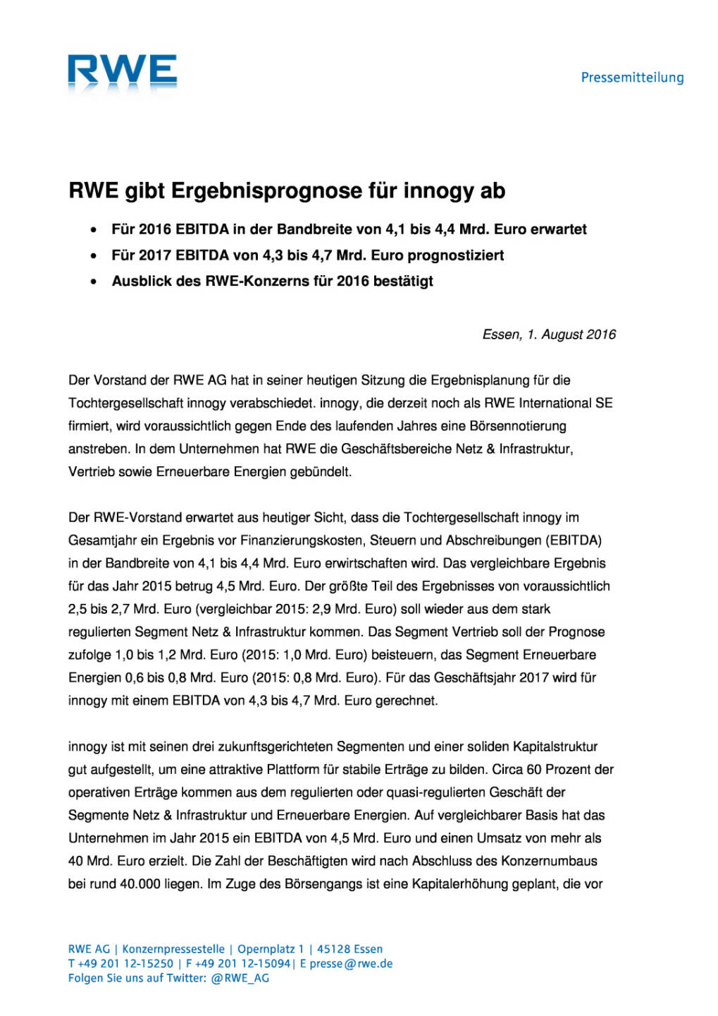 RWE: Ergebnisprognose für innogy, Seite 1/3, komplettes Dokument unter http://boerse-social.com/static/uploads/file_1534_rwe_ergebnisprognose_fur_innogy.pdf