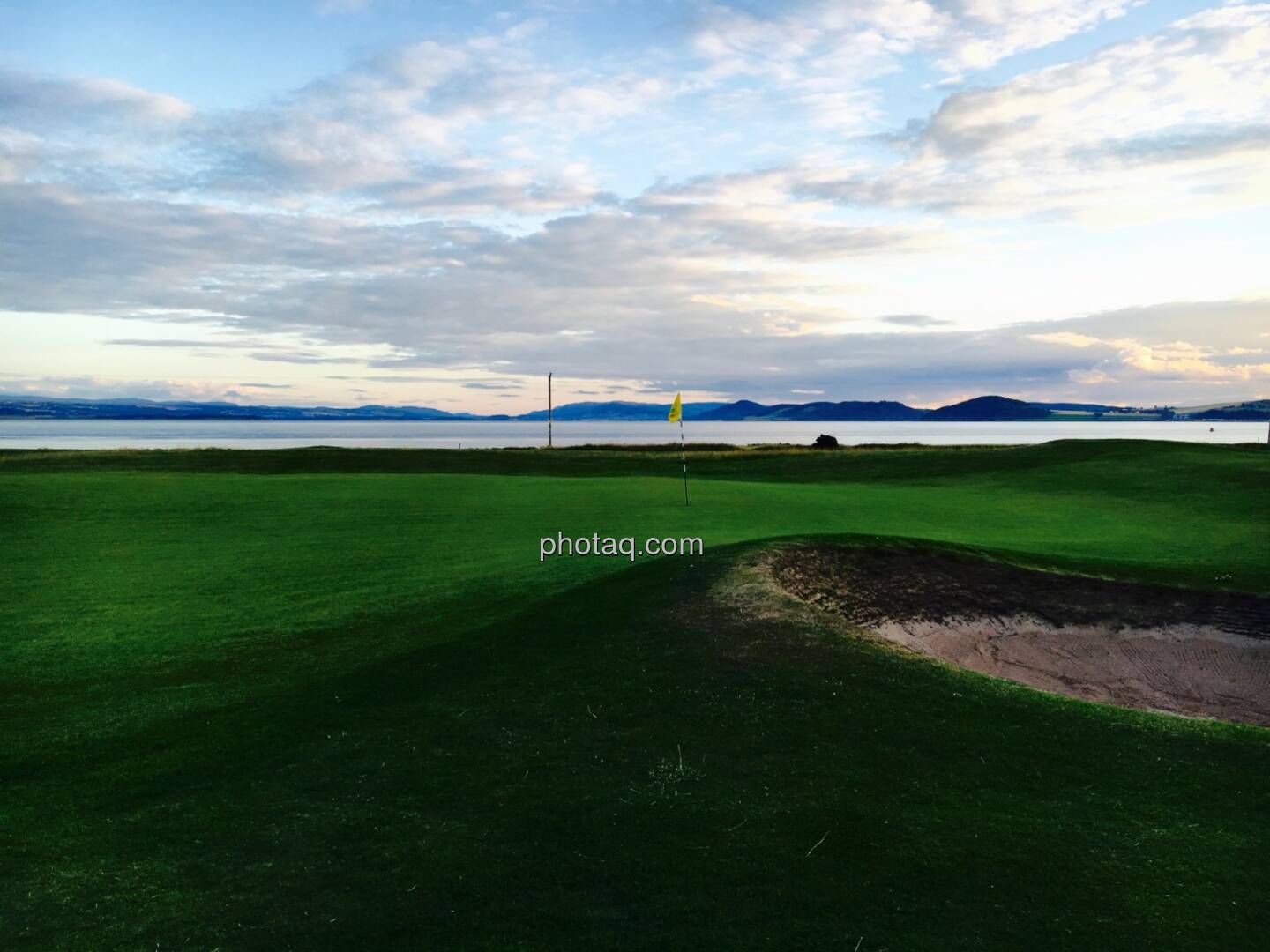 Golf, Green, Bunker