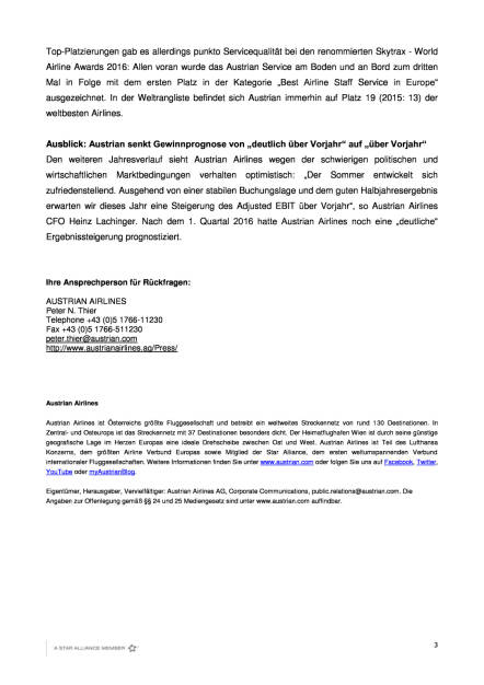 Austrian Airlines: Finanzergebnis 1. Halbjahr 2016, Seite 3/4, komplettes Dokument unter http://boerse-social.com/static/uploads/file_1543_austrian_airlines_finanzergebnis_1_halbjahr_2016.pdf (02.08.2016) 
