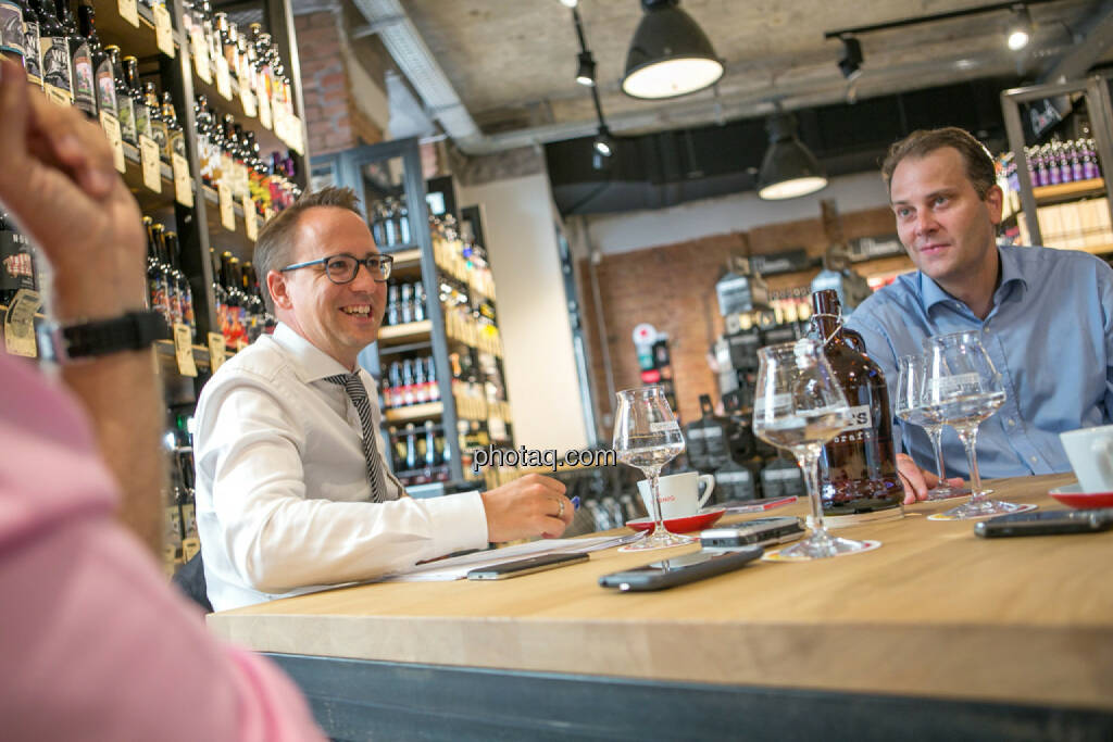 Stefan Maxian (RCB), Christoph Schultes (Erste Group), © Martina Draper/photaq (09.08.2016) 