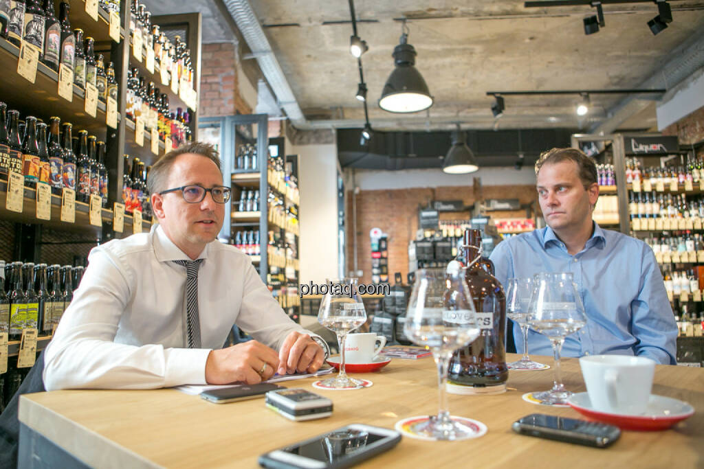 Stefan Maxian (RCB), Christoph Schultes (Erste Group), © Martina Draper/photaq (09.08.2016) 