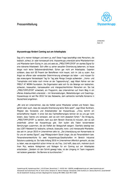 thyssenkrupp fördert Coming out am Arbeitsplatz, Seite 1/2, komplettes Dokument unter http://boerse-social.com/static/uploads/file_1654_thyssenkrupp_fördert_coming_out_am_arbeitsplatz.pdf (23.08.2016) 