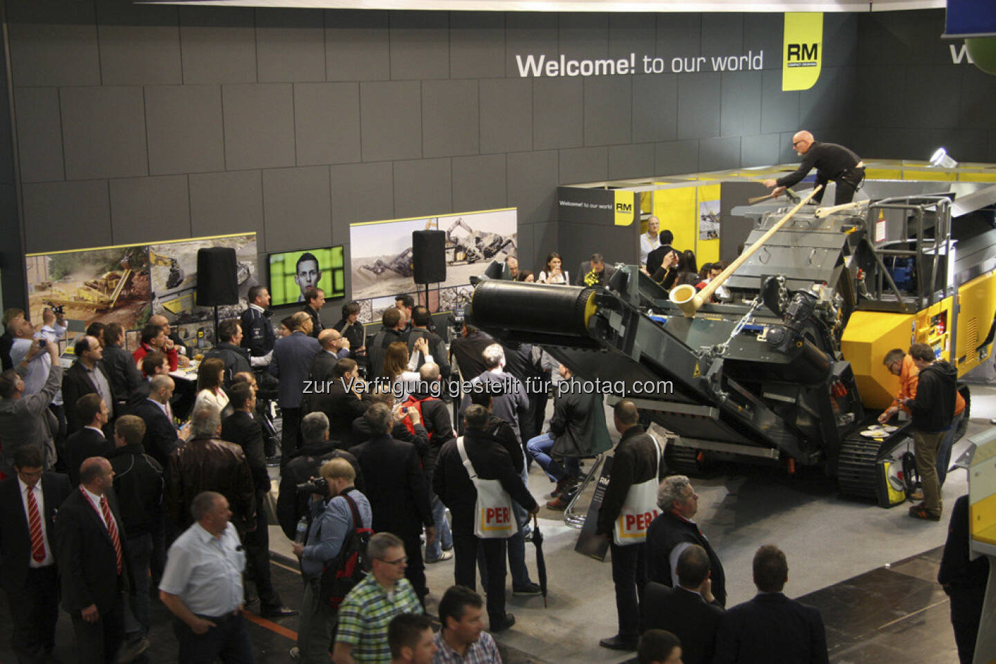 Kundenevent mit 300 Gästen auf der bauma München