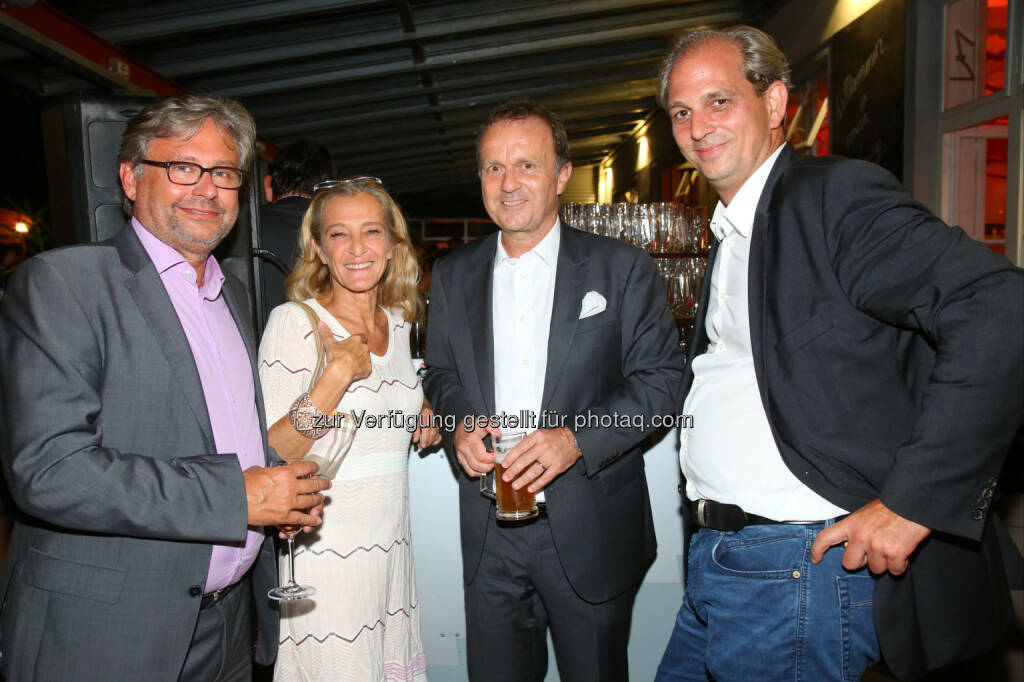 Alexander Wrabetz, Kathrin Zechner, Thomas Prantner und Martin Biedermann (alle ORF), © APA-Fotoservice/Ludwig Schedl (30.08.2016) 