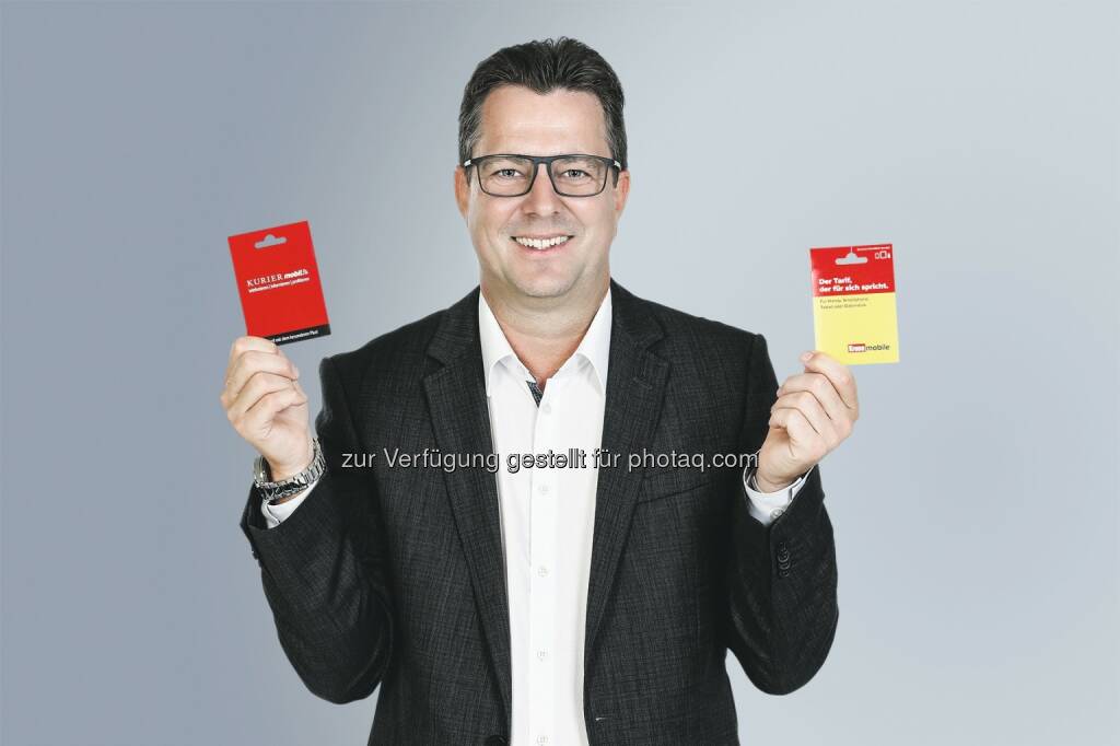 Horst A. Pensold (Leitung Sales & Services bei Mediaprint) : „Krone mobile“ und „Kurier mobil“: Mediaprint launcht eigenen Telefon- und Datentarif : Fotocredit: Kronen Zeitung/Reinhard Holl, © Aussender (31.08.2016) 