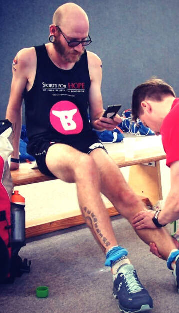 Tino Griesbach Runplugged Tattoo Handy gelesen (02.09.2016)