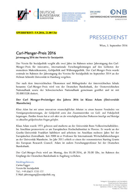 OeNB: Carl-Menger-Preis 2016, Seite 1/1, komplettes Dokument unter http://boerse-social.com/static/uploads/file_1728_oenb_carl-menger-preis_2016.pdf (06.09.2016) 