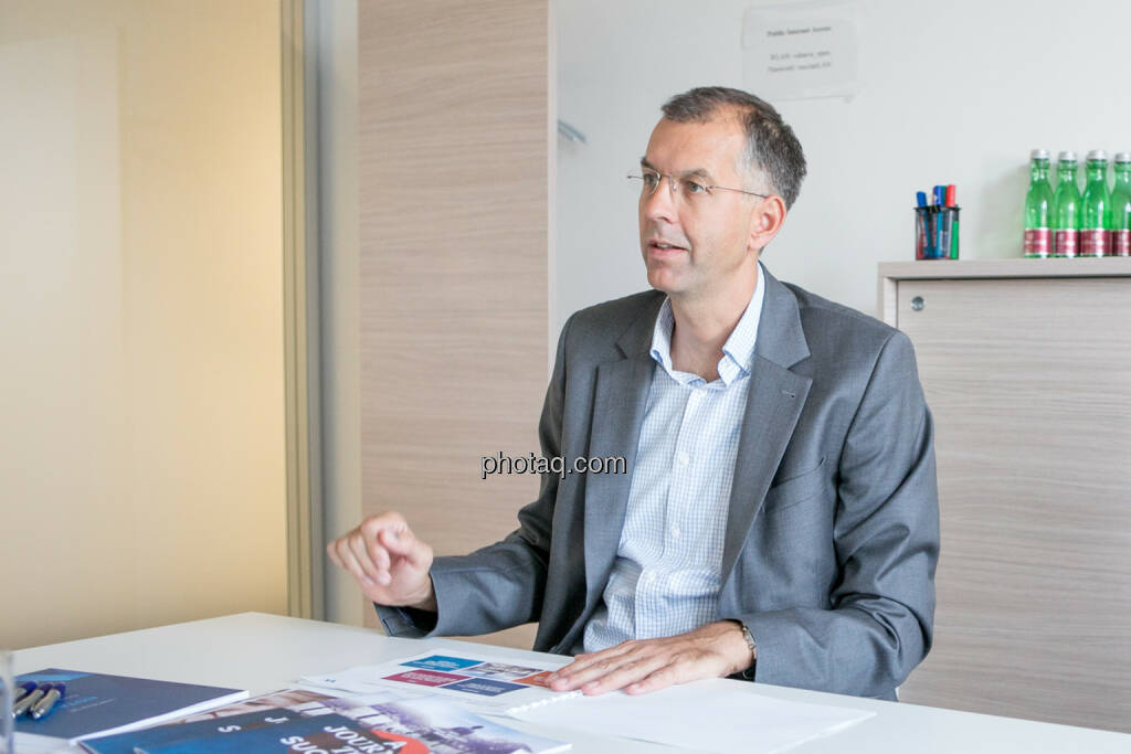 Reinhard Kandera (CFO Valneva), © Martina Draper/photaq (12.09.2016) 