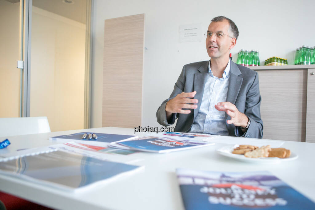 Reinhard Kandera (CFO Valneva), © Martina Draper/photaq (12.09.2016) 