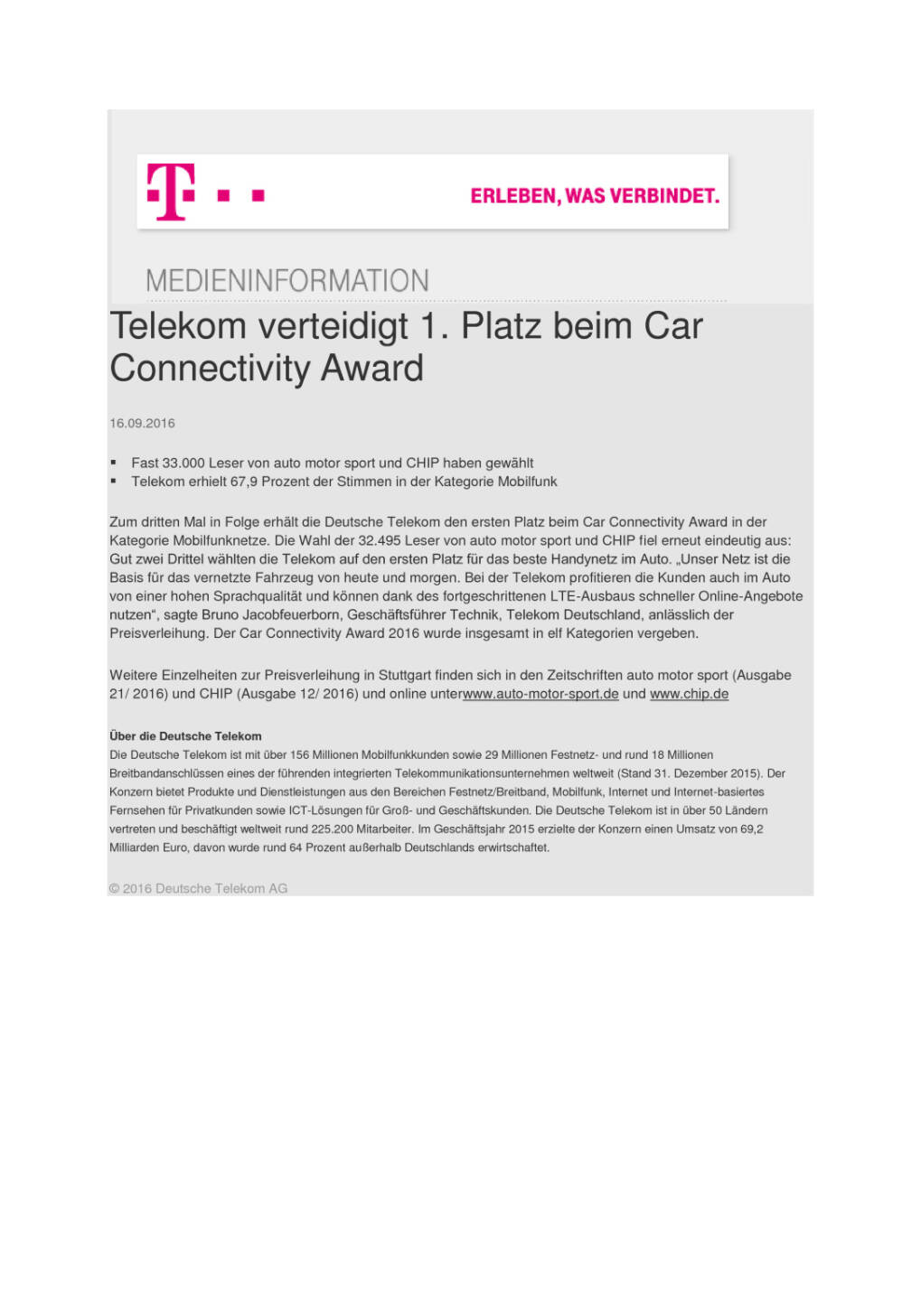 Deutsche Telekom: 1. Platz beim Car Connectivity Award, Seite 1/1, komplettes Dokument unter http://boerse-social.com/static/uploads/file_1787_deutsche_telekom_1_platz_beim_car_connectivity_award.pdf