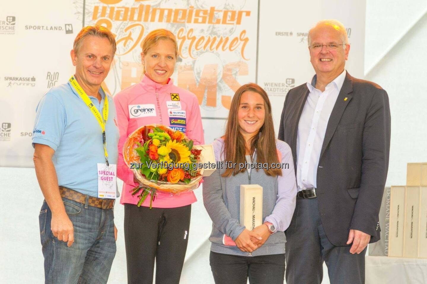 Anita Baierl beim Wachau Marathon (C) Bernhard Noll / Wachau Marathon