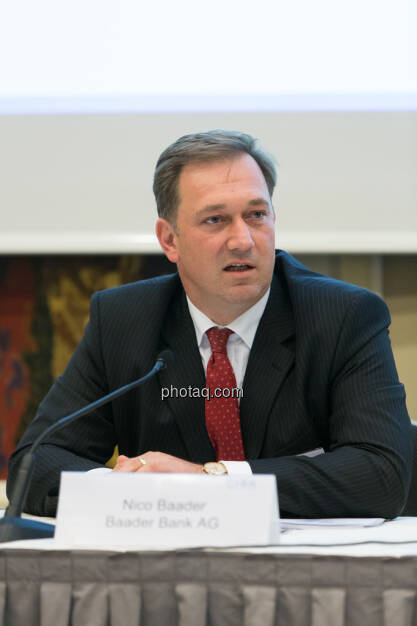 C.I.R.A. Konferenz in Wien, Nico Baader, Baader Bank, © Martina Draper (15.12.2012) 