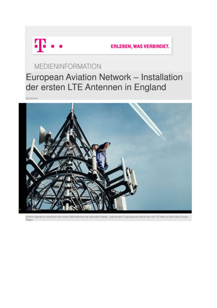 Deutsche Telekom: European Aviation Network , Seite 1/5, komplettes Dokument unter http://boerse-social.com/static/uploads/file_1821_deutsche_telekom_european_aviation_network.pdf (22.09.2016) 