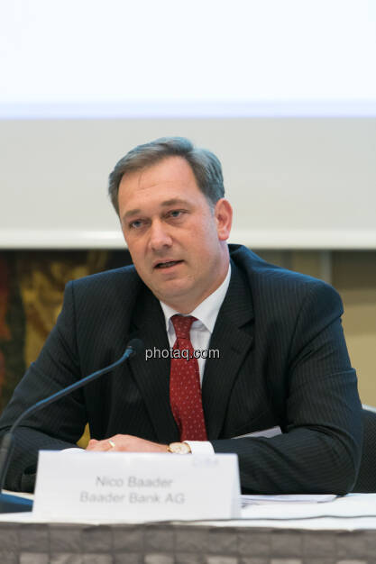 C.I.R.A. Konferenz in Wien, Nico Baader, Baader Bank, © Martina Draper (15.12.2012) 