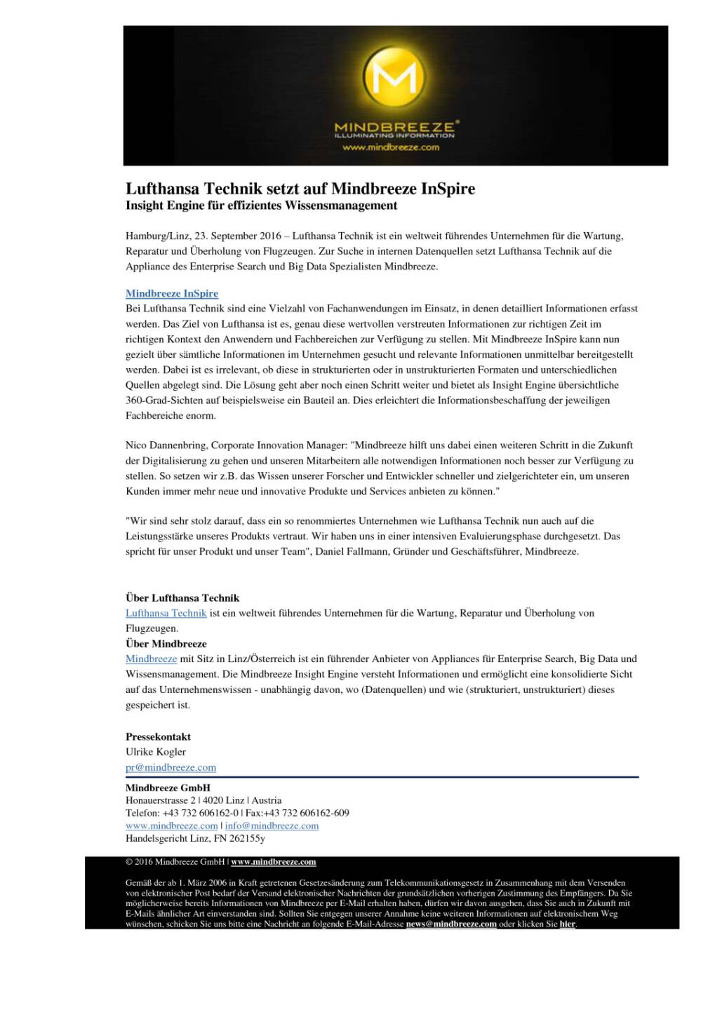Lufthansa Technik setzt auf Mindbreeze InSpire, Seite 1/1, komplettes Dokument unter http://boerse-social.com/static/uploads/file_1824_lufthansa_technik_setzt_auf_mindbreeze_inspire.pdf