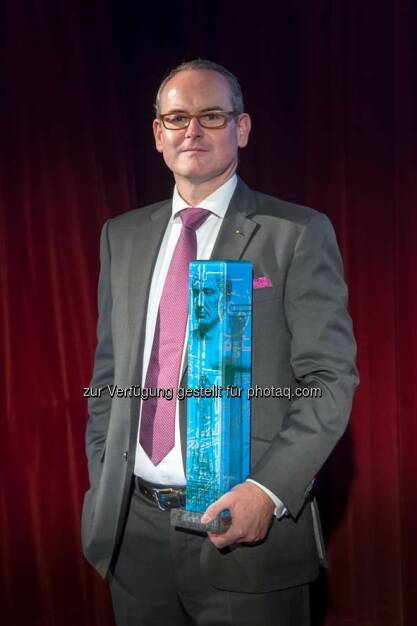 Herwig Teufelsdorfer (COO der Buwog AG) wurde in der Kategorie Cäsar International ausgezeichnet : Fotocredit: epamedia/Jana Madzigon, © Aussendung (23.09.2016) 