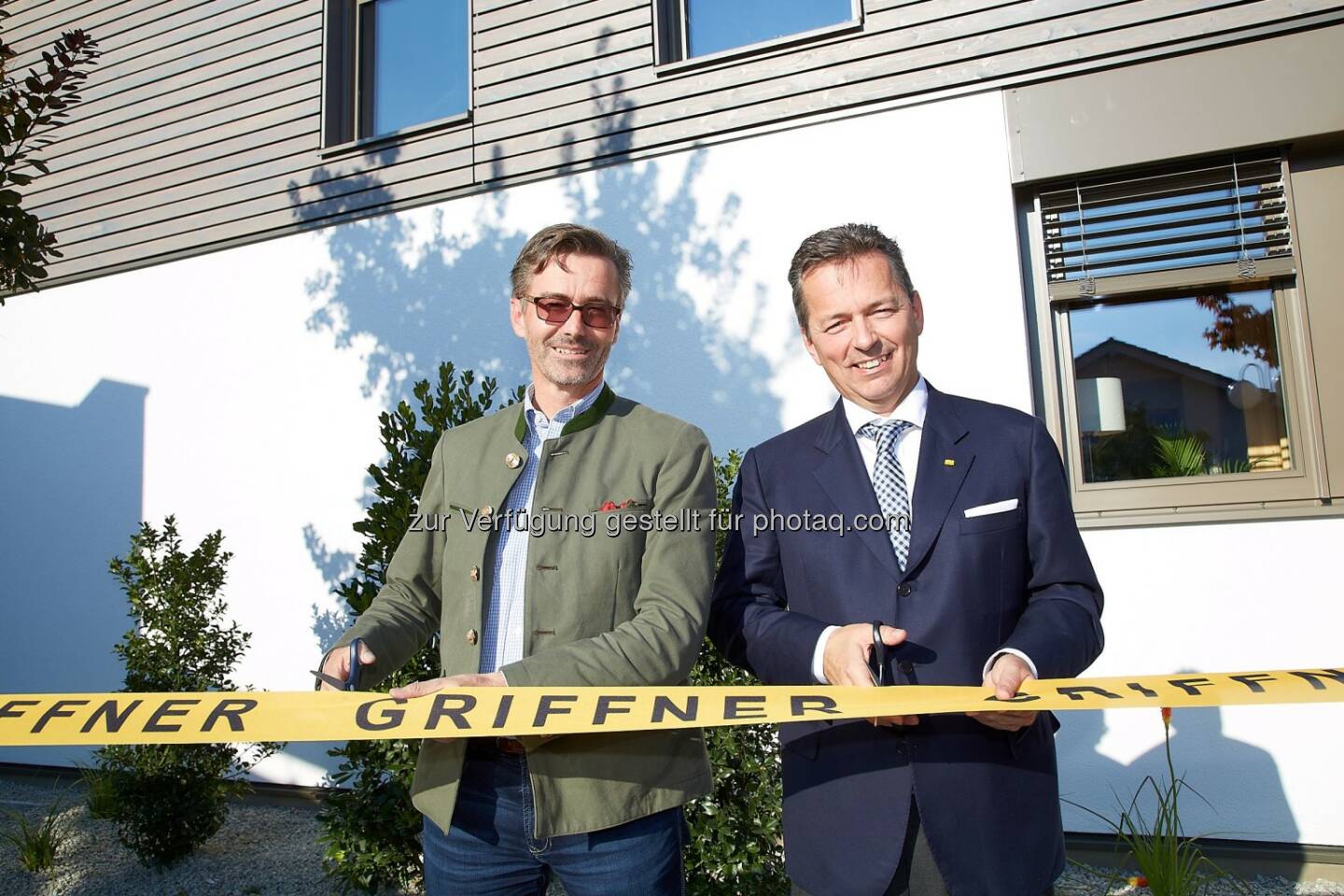 Griffner Geschäftsführer Georg Niedersüss und Stefan Jausz - Wie Familien wohnen wollen (Bild: GRIFFNER/APA-Fotoservice/Preiss)