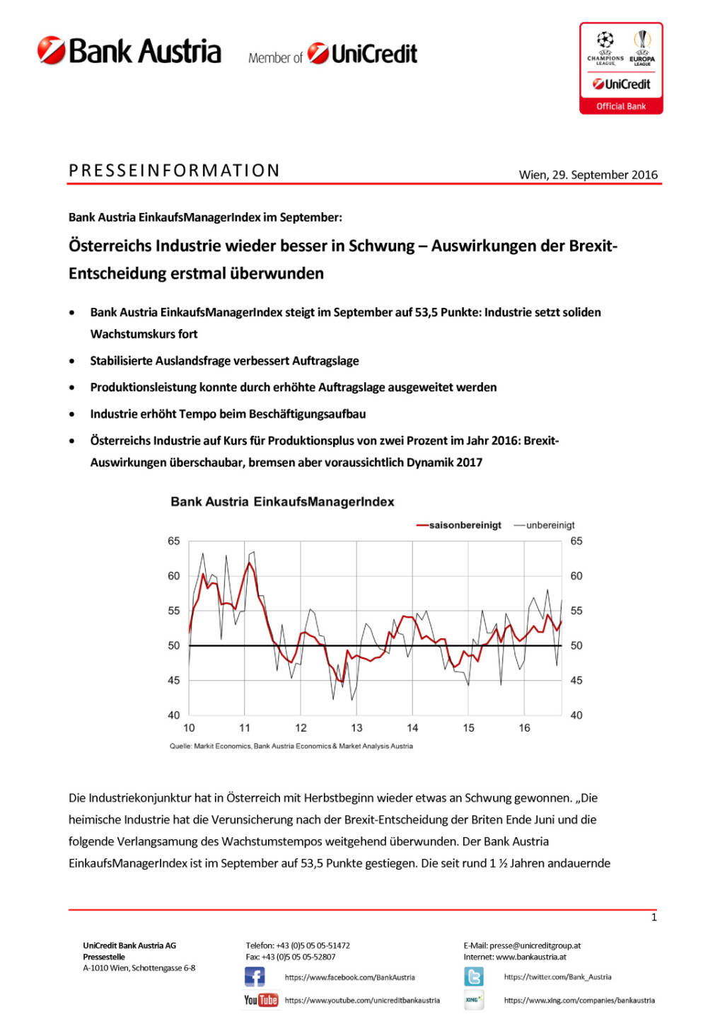 Österreichs Industrie – Auswirkungen der Brexit-Entscheidung erstmal überwunden, Seite 1/4, komplettes Dokument unter http://boerse-social.com/static/uploads/file_1849_osterreichs_industrie_auswirkungen_der_brexit-entscheidung_erstmal_uberwunden.pdf